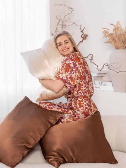 Pagalvės užvalkalas - Šokolado spalvos